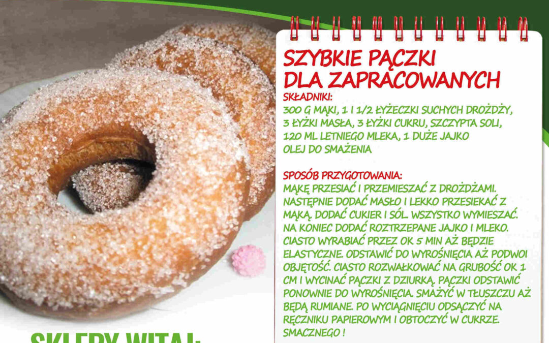 Szybkie pączki dla zapracowanych