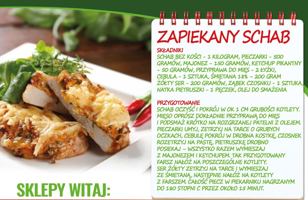 Zapiekany schab