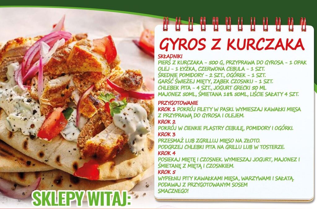 Gyros z kurczaka