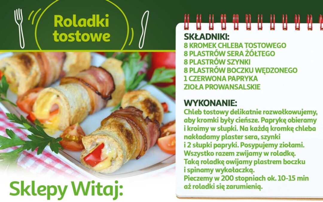 Roladki tostowe